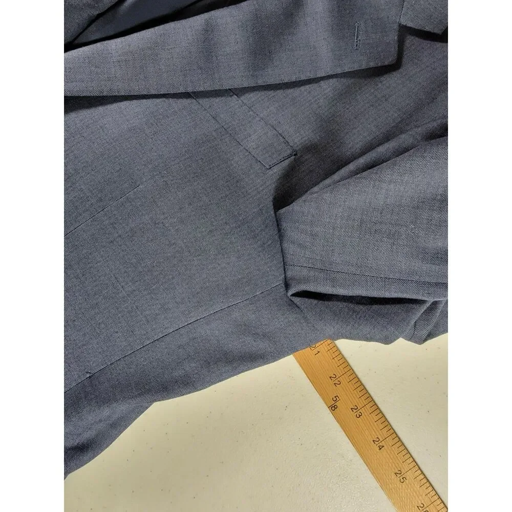 J Crew Ludlow Wool Navy Blue Sport Coat Suit Jacket Blazer - 40R